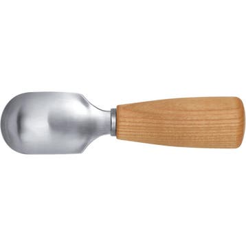 Triangle Soul Fruitlepel – Roestvrijstaal en Kersenhout, Ophalen of Verzenden, Nieuw, Hout