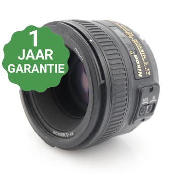 Nikon AF-S 50mm F/1.8G, Verzenden, Gebruikt