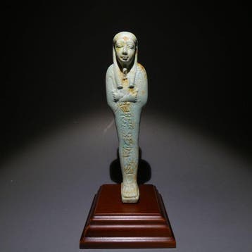 Oud-Egyptisch Faience Shabti of Ushabti voor