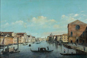 William James (active 1754-1771), Follower of - Venice, view