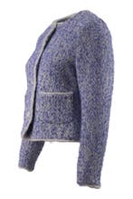 Neo Noir Jas in maat 34 Blauw, Kleding | Dames, Jassen | Winter, Neo Noir, Verzenden, Zo goed als nieuw, Blauw