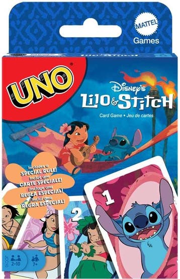 Mattel UNO kaartspel Lilo en Stitch van €9,99 voor €5,00, Ophalen of Verzenden, Nieuw