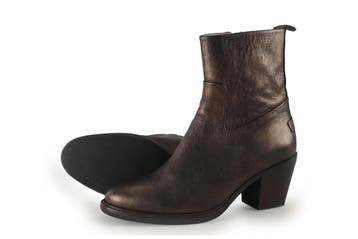 Shabbies Amsterdam Enkellaarzen in maat 41 Brons, Kleding | Dames, Overige kleuren, Shabbies Amsterdam, Verzenden, Lage of Enkellaarzen