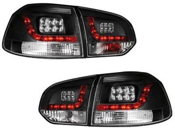 Achterlichten VW Golf VI LED Zwart, Ophalen of Verzenden, Nieuw