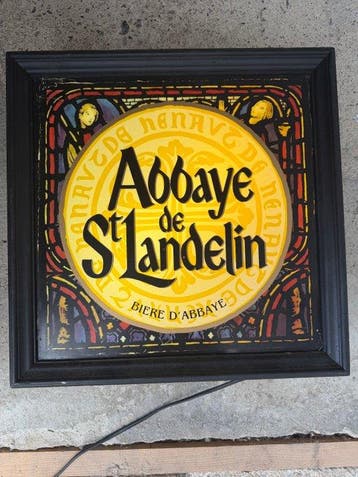 Abdij van St landelin - Lichtbord - Plastic