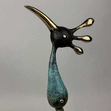 Iwona Krajnik - The bird “do u love me?” Bronze)