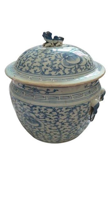 Vaas - Porselein - China - Tongzhi (1862-1874) - Tongzhi, Antiek en Kunst