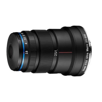 Laowa Venus 25mm f/2.8 2.5-5x Ultra-Macro Lens voor Canon, Verzenden, Gebruikt