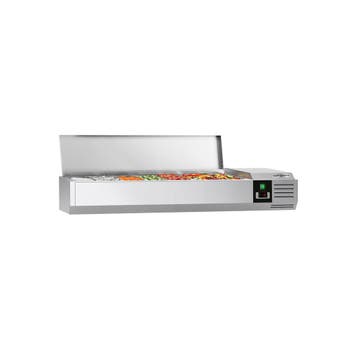 GGM Gastro | Opzetkoelvitrine PREMIUM - 1500x395mm - 6x GN |, Verzenden