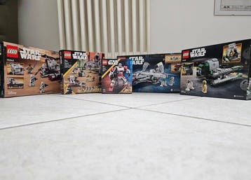 Lego Set - Star Wars - 75448, 75372, 75360, 75342 e 75402, Nieuw