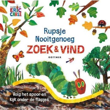 Boek: Rupsje Nooitgenoeg - Zoek & vind - (als nieuw), Boeken, Verzenden, Zo goed als nieuw