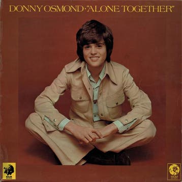 Donny Osmond - Alone Together, Ophalen of Verzenden, Gebruikt