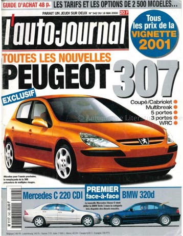 2000 LAUTO-JOURNAL MAGAZINE 542 FRANS, Nieuw, Author