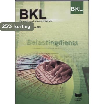 BKL Basiskennis Loonadministratie Belastingdienst, Boeken, Verzenden, Gelezen, J. van den Hogen