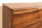 Massief dressoir SCORPION 180cm bruin hangend mangohout met, Ophalen of Verzenden, Nieuw