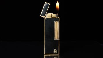 Dunill - Lacquer Pattern Rollagas Lighter - Aansteker -, Nieuw