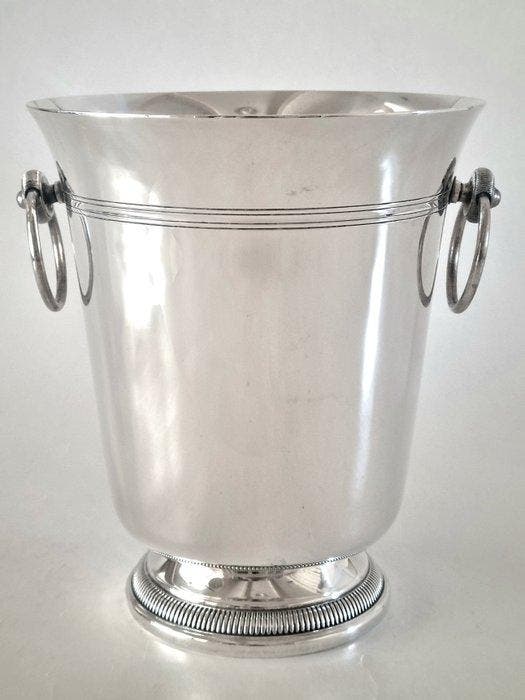 Champagne koeler - Verzilverd - Vintage, gemerkt, Antiek en Kunst, Antiek | Meubels | Tafels