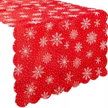 Ruhhy Kerstloper 220x35cm: Feestelijke Tafeldecoratie voo..., Diversen, Kerst, Ophalen of Verzenden, Nieuw