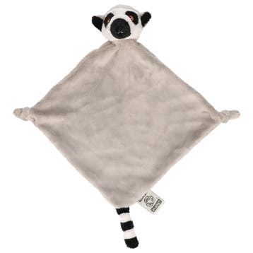 Nature Planet knuffeldoekje Ringstaart Maki - pluche - 40, Verzenden, Nieuw
