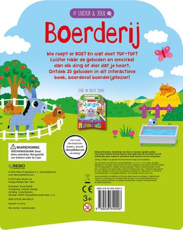 Boerderij - luister & zoek 9789036640008, Verzenden, Gelezen