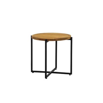 Apple Bee Condor coffee tafel Ø54cm Zwart - Tuintafel Ø54cm, Nieuw