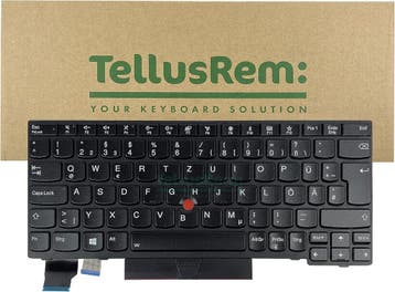 Computer toetsenbord lenovo x280 qwertz | retourdeal 52%..., Ergonomisch, Nieuw, Ophalen of Verzenden, Overige indelingen