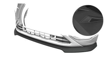 Beker spoilerlip voor VW T-Cross (Type C1) CSL922-L, Verzenden, Nieuw