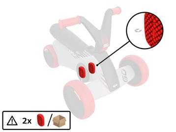 BERG-Onderdeel Ride-on - GO² SparX rood - Pedal (2x), Ophalen of Verzenden, Nieuw