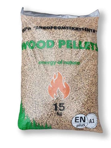 Eco Pine houtpellets zak 15kg, Minder dan 3 m³, Ophalen of Verzenden, Overige houtsoorten, Blokken