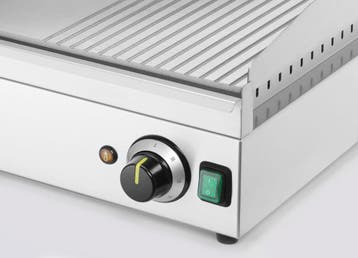 Hendi Kitchen Line Bakplaat | 1/3 Geribbeld | 3500W | 230V |, Ophalen of Verzenden, Nieuw in verpakking