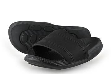 Blue Fin Slippers in maat 46 Zwart, Slippers, Verzenden, Zwart, Zo goed als nieuw