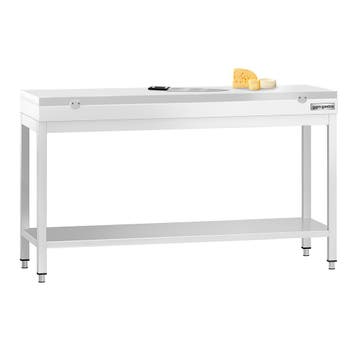 GGM Gastro | RVS werktafel PREMIUM - 1600x600mm - met |, Verzenden, Nieuw