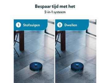 Eziclean Aqua Connect x1200 - Robotstofzuiger met, Verzenden, Zo goed als nieuw