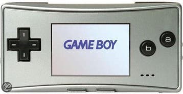 Nintendo Game Boy Micro Zilver (Nette Staat), Spelcomputers en Games, Ophalen of Verzenden, Zo goed als nieuw