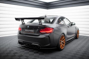 Maxton Carbon Spoiler met beugels BMW M2 F87 / 2 / 2 M-Pack, Verzenden