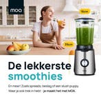 2dekans | MOA - Krachtige blender - Met glazen kan - 1,5, Ophalen of Verzenden, Zo goed als nieuw