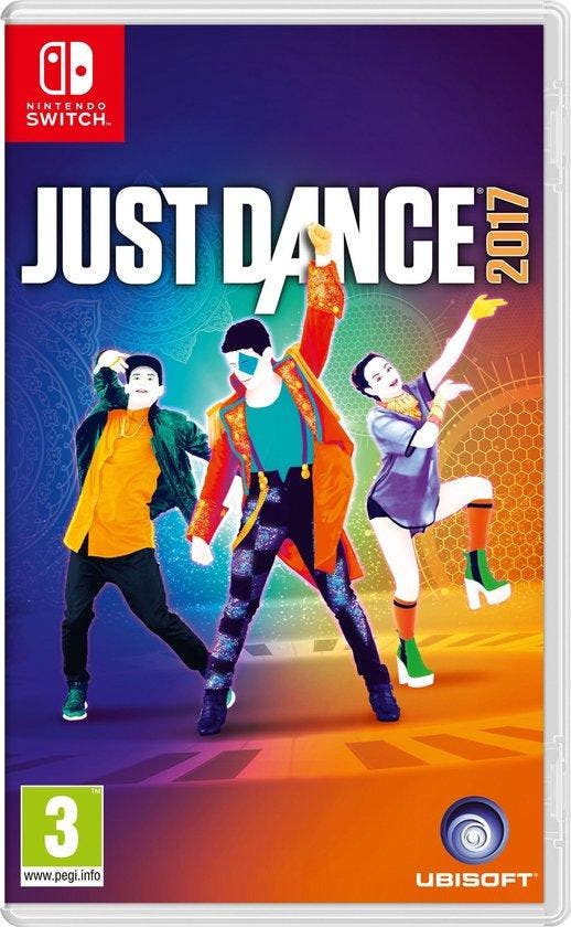 Switch Just Dance 2017, Spelcomputers en Games, Spelcomputers | Nintendo Switch, Zo goed als nieuw, Verzenden