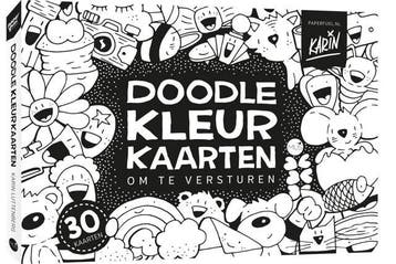 Paperfuel Doodlekleurkaarten om te versturen (Goed), Verzenden, Gelezen, Karin Luttenberg
