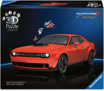 Iconics 3D Puzzel - Dodge Challenger R/T Scat Pack Widebody, Verzenden, Nieuw