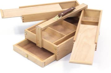 Kangaro schilderskist - multifunctioneel - 3 lagen, 4 laden, Ophalen of Verzenden, Gebruikt