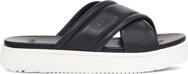 UGG W Zayne Crossband - Maat 37 - Dames Slippers - Zwart, Kleding | Dames, Schoenen, Verzenden