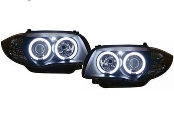 Koplampen BMW E81/E87 Angel Eyes Ice CCFL, Ophalen of Verzenden, Nieuw