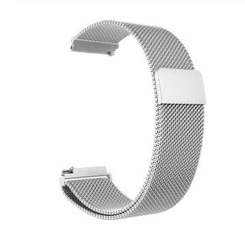 DrPhone Universele Magnetische Milanese Armband - 22mm - 46m, Verzenden, Nieuw