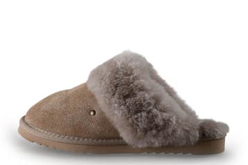 Warmbat Pantoffels in maat 39 Beige, Kleding | Dames, Schoenen, Verzenden, Beige, Zo goed als nieuw, Pantoffels of Sloffen