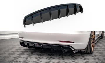 Diffuser V.2 Tesla Model 3 Gloss-Black Maxton, Ophalen of Verzenden, Nieuw