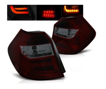 LEDbar achterlichten Red Smoke geschikt voor BMW E87 E81 LCI, Auto-onderdelen, Verlichting, Verzenden, Nieuw, BMW