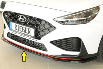 Frontspoiler | geschikt voor Hyundai | I30 N | Rieger Tuning, Auto-onderdelen, Verzenden, Nieuw, Hyundai