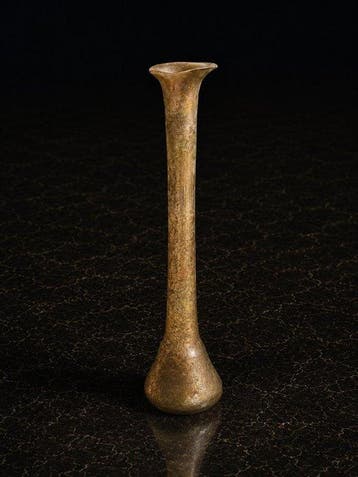 Oud-Romeins, Keizerrijk Glas Unguentarium uit de 1e tot en