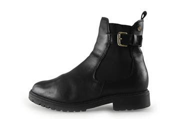 Dune London Enkellaarzen in maat 39 Zwart, Kleding | Dames, Schoenen, Verzenden, Zwart, Lage of Enkellaarzen, Zo goed als nieuw