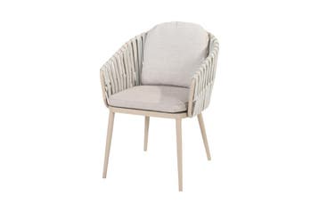 Taste Eva tuinstoel (1 stuk) - latte, Tuin en Terras, Tuinstoelen, Verzenden, Nieuw, Overige materialen